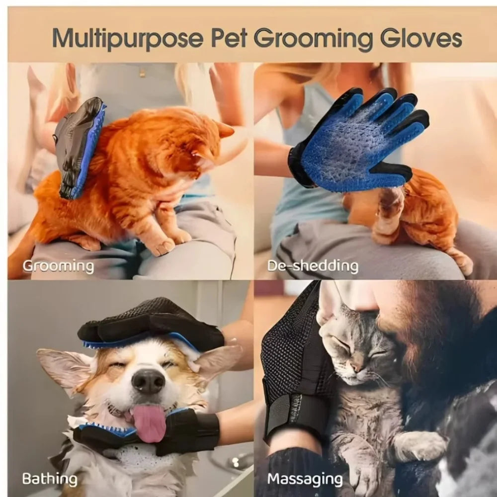 PetMia™ 2-in-1 Pet Grooming & Massage Glove